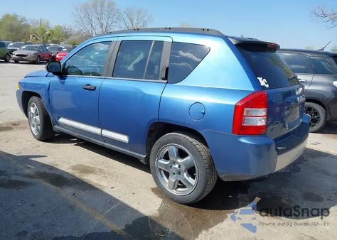 2007 Jeep Compass Limited из США, поврежденный, VIN 1J8FT57W27D289595